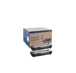 Brother TN-3380TWIN tonercartridge 2 stuk(s) Origineel Zwart