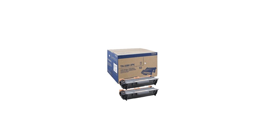 Brother TN-3380 Twin Tonerkartusche 2 Stück(e) Original Schwarz