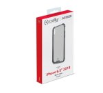 Celly Armor custodia per cellulare 16,5 cm (6.5") Cover Nero, Trasparente