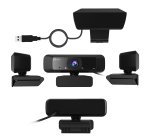 j5create JVCU100-N Cámara web HD USB™ con rotación de 360°