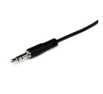StarTech.com 1m Slanke 3,5mm Stereo Audio Verlengkabel - M/F
