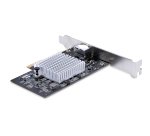 StarTech.com Carte Réseau PCIe à 1 Port 10Gbps - Carte Réseau pour PC/Serveur - Carte Ethernet PCI Express à 6 Vitesses avec Prise en Charge des Trames Jumbo - Carte d'Interface Réseau NIC/LAN, 10GBASE-T/NBASE-T
