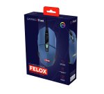 Trust GXT109B FELOX souris Gaming Ambidextre USB Type-A 6400 DPI