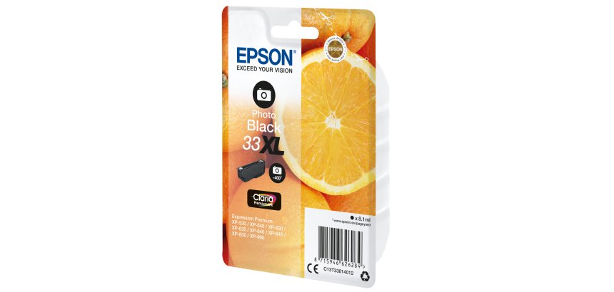 Epson Oranges Inchiostro nero fotografico singolo Claria Premium Arance 33XL