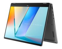 ASUS Vivobook 14 Flip TP3407AA-FLIP-DICSG048X Copilot+ PC Intel Core Ultra 9 386H Hybride (2-en-1) 35,6 cm (14") Écran tactile WUXGA 32 Go LPDDR5x-SDRAM 1 To SSD Wi-Fi 7 (802.11be) Windows 11 Home Gris