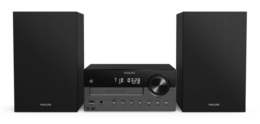 Philips TAM4505M2/12 set audio da casa Microsistema audio per la casa 80 W Nero, Grigio scuro