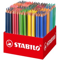 Maxi Schoolpack de 300 crayons de couleur Trio - Boîte en carton