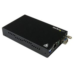 StarTech.com Convertisseur de média fibre optique Gigabit Ethernet - Monomode LC - 20 km