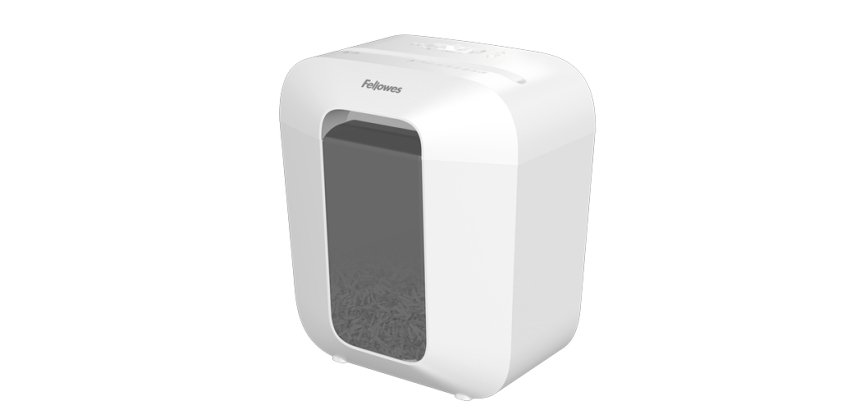 Fellowes LX Series 100109815 destructeur de papier Découpage en bandes Blanc