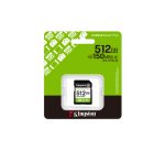 Kingston Technology 512 GB SDXC Canvas Select Plus Gen3 150 MB/s C10 UHS-I U3 V30