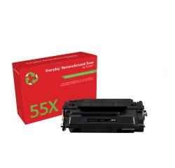 Toner rigenerato EverydayTM di Xerox Mono compatibile con HP 55X (CE255X), Alta capacità