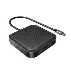 Targus HD USB4 Mobile Dock Alámbrico Negro