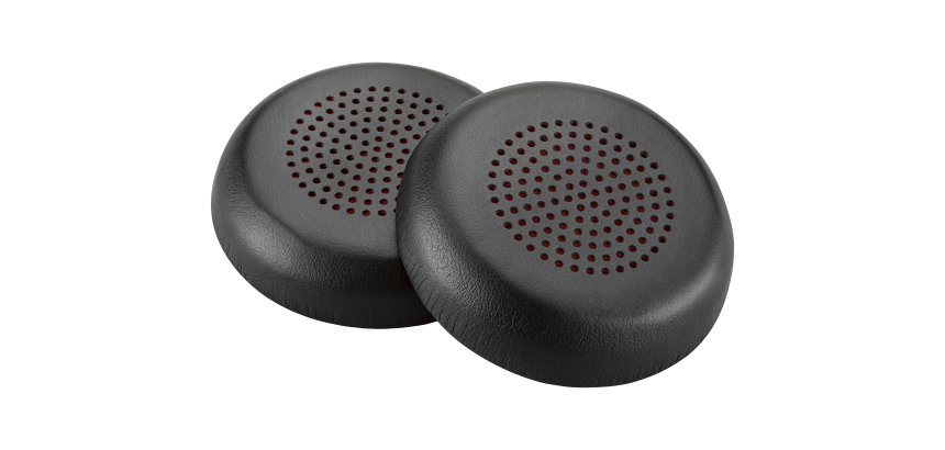 HP Poly Almohadillas de cuero sintético para Poly Voyager Focus 2 (2 unidades)