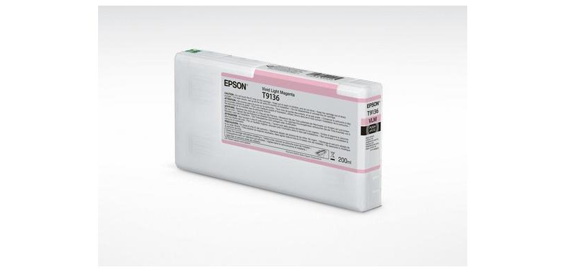 Epson T9136 Vivid Light Magenta Ink Cartridge (200ml)