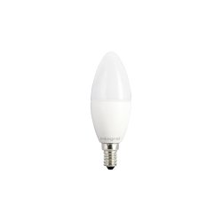 Ampoule LED Candle Classic E14, 5,5 Watts équivalent 40 Watts, 2700 Kelvin 470 Lumen, opale