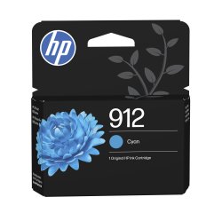 HP 912 Cartouche d'encre cyan authentique