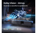 Hisense 65E7Q PRO 165,1 cm (65") 4K Ultra HD Smart TV Wi-Fi Nero 385 cd/m²