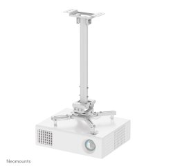 Neomounts CL25-540WH1 Soporte de techo para proyector - alt. 60,5-90,5 cm - fácil montaje - movimiento completo