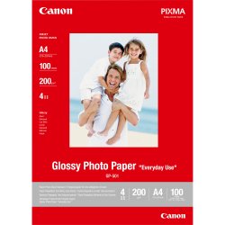 Papier photo brillant A4 200g Canon GP-501 - 100 feuilles