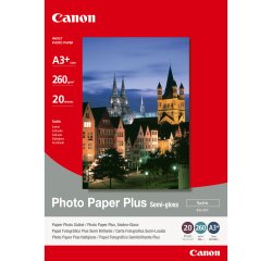 Canon SG-201 Semi-Gloss Photo Paper Plus A3 Plus - 20 Sheets