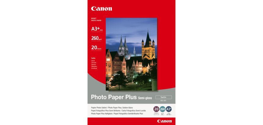 Canon Papier Photo Satiné A3 Plus SG-201 - 20 feuilles