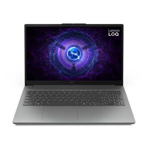 Lenovo LOQ 15IAX9E Intel® Core™ i7 i7-12650HX Portátil 39,6 cm (15.6") Full HD 16 GB DDR5-SDRAM 512 GB SSD NVIDIA GeForce RTX 4050 Wi-Fi 6 (802.11ax) Windows 11 Home Gris