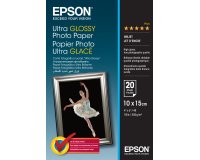 Epson Ultra Glossy Photo Paper - 10x15cm - 20 Fogli