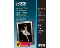 Epson Ultra Glossy Photo Paper - 13x18cm - 50 Feuilles