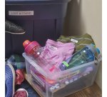 DYMO LetraTag "Iron-On" etichette per tessuti autoadesiva | rotolo da 12 mm x 2 m | stampa nera su bianco | LT etichette lavaggio per etichettatrice LetraTag | 1 pezzo