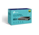 TP-Link TL-SF1006P commutateur réseau Non-géré Fast Ethernet (10/100) Connexion Ethernet, supportant l'alimentation via ce port (PoE) Noir