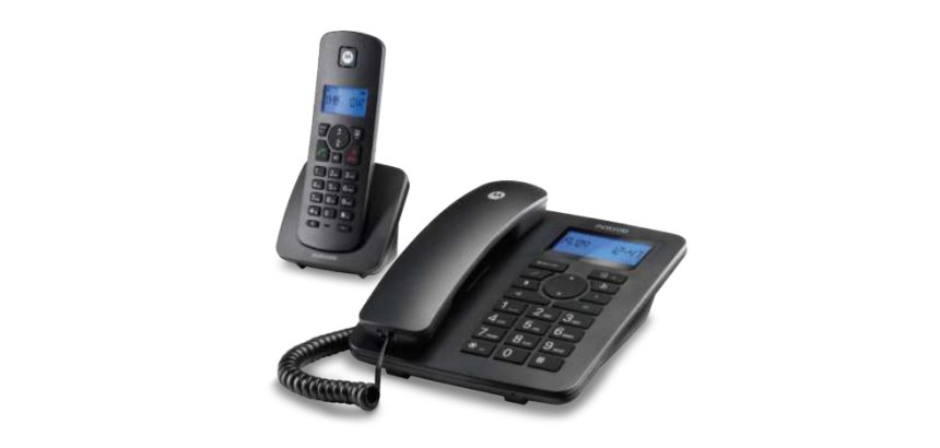 Motorola C4201 Telefono analogico/DECT Identificatore di chiamata Nero