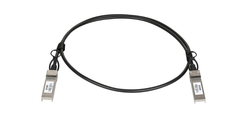 D-Link DEM-CB100S28 câble InfiniBand et à fibres optiques 1 m SFP28 Noir, Argent