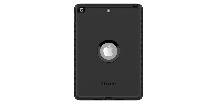 OtterBox Coque Defender pour iPad 7th/8th/9th gen, protection antichoc et ultra-robuste avec protection d'écran intégrée, 2x testé selon la norme militaire, Noir, livré sans emballage