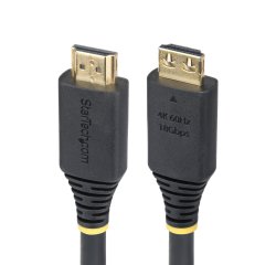 StarTech.com Cable HDMI de Alta Velocidad de 4,5m con Conectores con Agarre - 4K 60Hz/1440p 144Hz - HDR10/HDCP 2.2/ARC - 18Gbps - Cable HDMI 2.0 - Recubrimiento de TPE