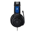 Turtle Beach Atlas 200 Cuffie Nero da gioco cablate con licenza ufficiale per PlayStation - driver Nanoclear da 50 mm, microfono flip-to-mute, cuscinetti in memory foam, archetto mobile
