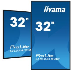 iiyama LH3241S-B2 Écran d'affichage dynamique En forme de kiosk 80 cm (31.5") LED 350 cd/m² Full HD Noir 24/7