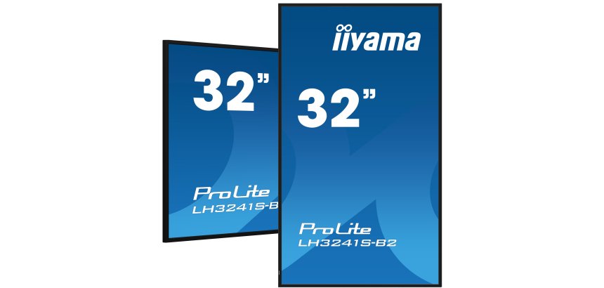 iiyama LH3241S-B2 Écran d'affichage dynamique En forme de kiosk 80 cm (31.5") LED 350 cd/m² Full HD Noir 24/7