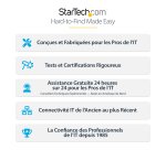 StarTech.com Câble d'alimentation USB vers connecteur annulaire de type N 5 V CC de 1 m - USB A vers V CC de 5,5 mm