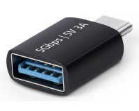 StarTech.com Adaptateur USB-C vers USB-A, USB 5Gbps, 3A, Convertisseur USB-C Mâle vers USB-A Femelle, Boîtier Métallique Durable - Compatible Thunderbolt