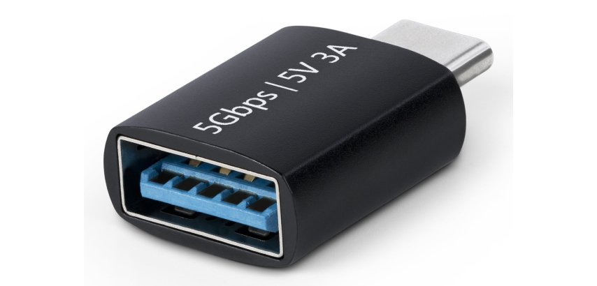 StarTech.com Adaptateur USB-C vers USB-A, USB 5Gbps, 3A, Convertisseur USB-C Mâle vers USB-A Femelle, Boîtier Métallique Durable - Compatible Thunderbolt