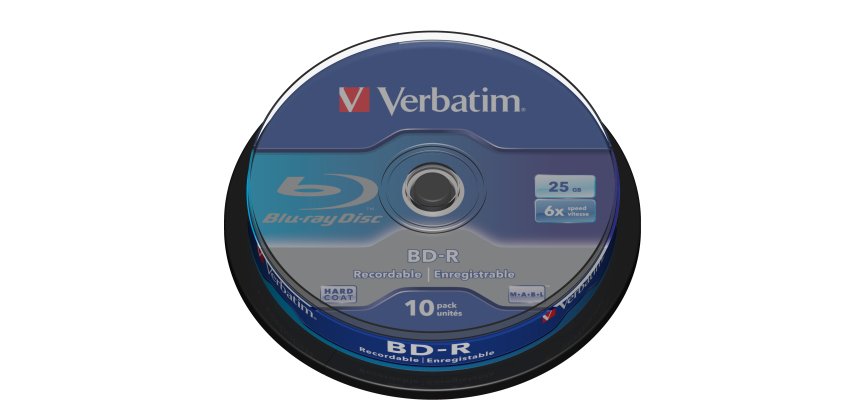 Verbatim BD-R SL 25GB 6 x 10 Pack Spindle 25 Go 10 pièce(s)