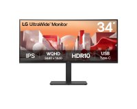LG 34BA75QE-B computer monitor 86.4 cm (34") 3440 x 1440 pixels Wide Quad HD LCD Black