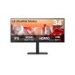 LG 34BA75QE-B computer monitor 86,4 cm (34") 3440 x 1440 Pixels Wide Quad HD LCD Zwart