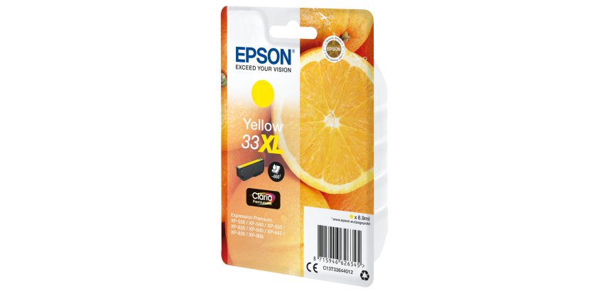 Epson Oranges Inchiostro giallo singolo Claria Premium Arance 33XL