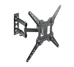 AISENS Soporte Eco Giratorio, Inclinable Para Monitor/TV 30kg (3 Pivotes) De 23-55, Negro