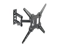 AISENS Soporte Eco Giratorio, Inclinable Para Monitor/TV 30kg (3 Pivotes) De 23-55, Negro
