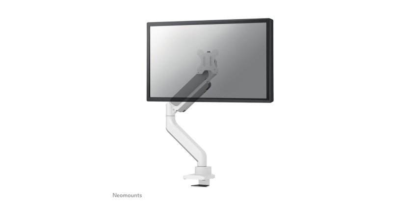 Neomounts DS70-450WH1 Monitor arm 17-42" - gas spring - Topfix - 180°-stop