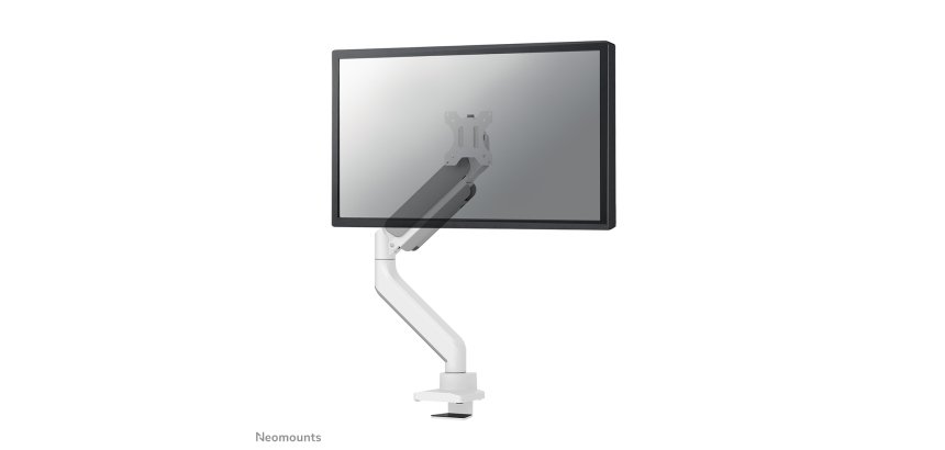 Neomounts DS70-450WH1 Monitor arm 17-42" - gas spring - Topfix - 180°-stop
