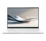 ASUS Zenbook S14 OLED UX5406SA-DICQJ487X Copilot+ PC Intel Core Ultra 7 256V Ordinateur portable 35,6 cm (14") WUXGA 16 Go LPDDR5x-SDRAM 512 Go SSD Wi-Fi 7 (802.11be) Windows 11 Pro Blanc
