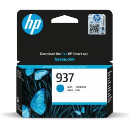 HP 937 Cartouche Encre Authentique Cyan